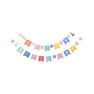 PET1103 - Happy Birthday Banner - Cat