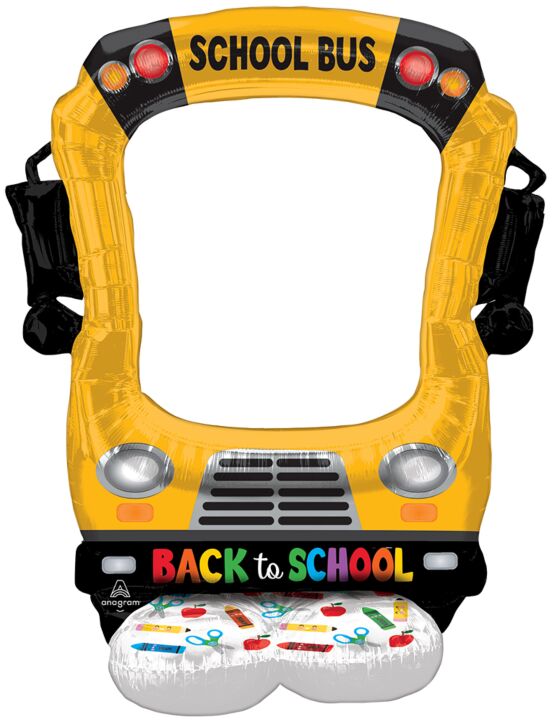 56” Selfie Frame School Bus Airloonz