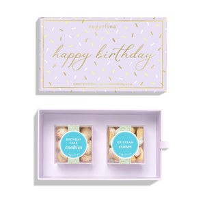 Happy Birthday 2 Piece Candy Bento Box