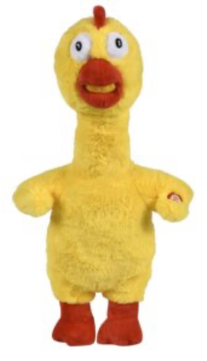 20” Screeching Chicken Plush Stuffed Animal