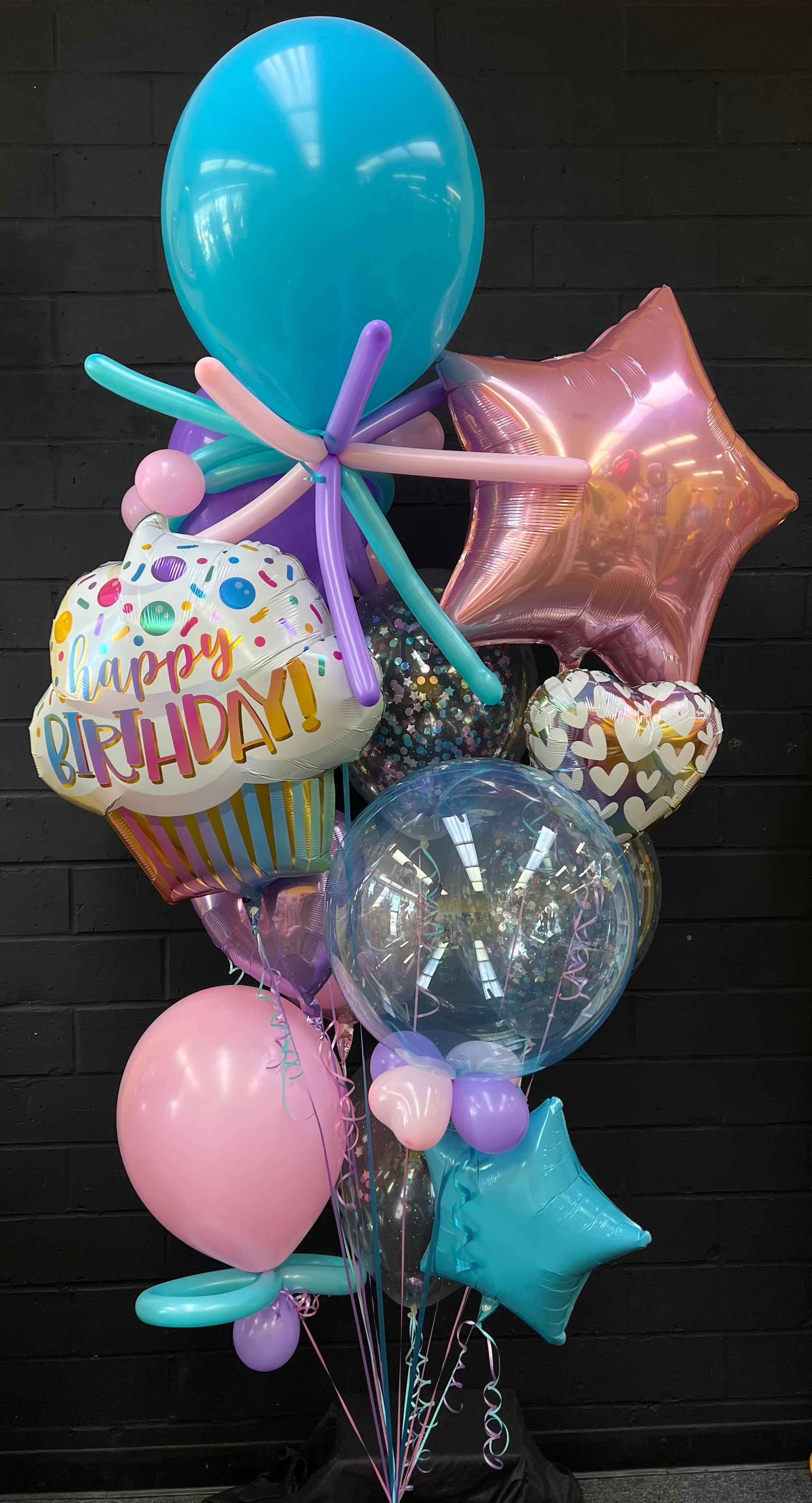 Happy Birthday Cupcake Blast Specialty Long-Lasting Bouquet