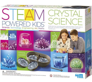 4M Deluxe Crystal Growing Combo Steam Science Kit