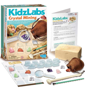 4M Kidzlabs Crystal Mining Kit DIY Science Kit