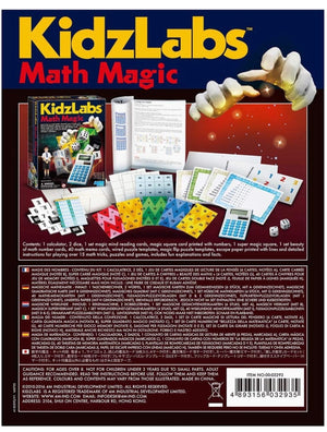 4M KidzLabs Math Magic Puzzles and Games