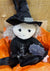 28” Bella Lux Witch Rag Doll Holding Spell Book