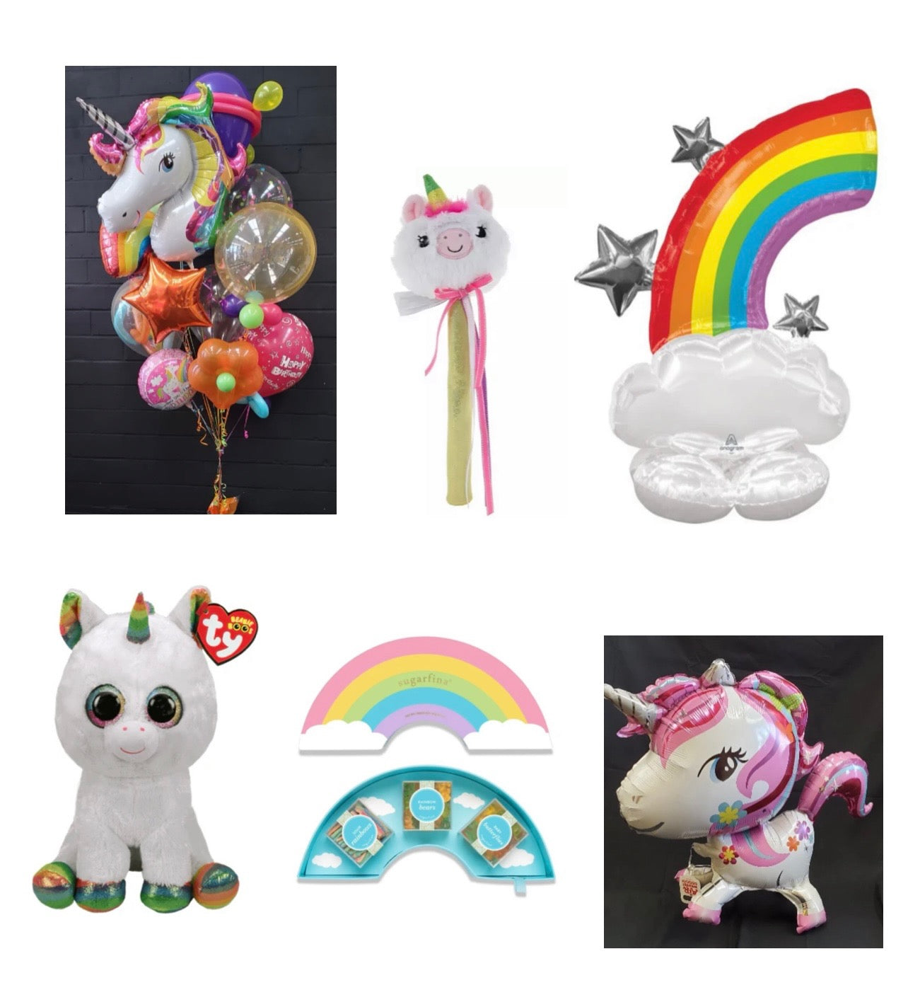 Unicorns and Rainbows All In One Celebration Gift