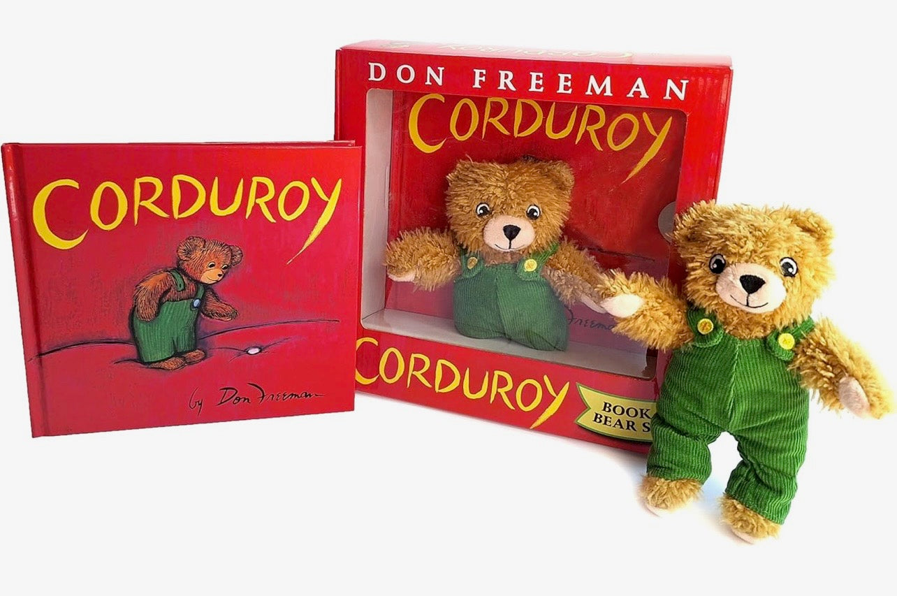 Corduroy Book and Bear