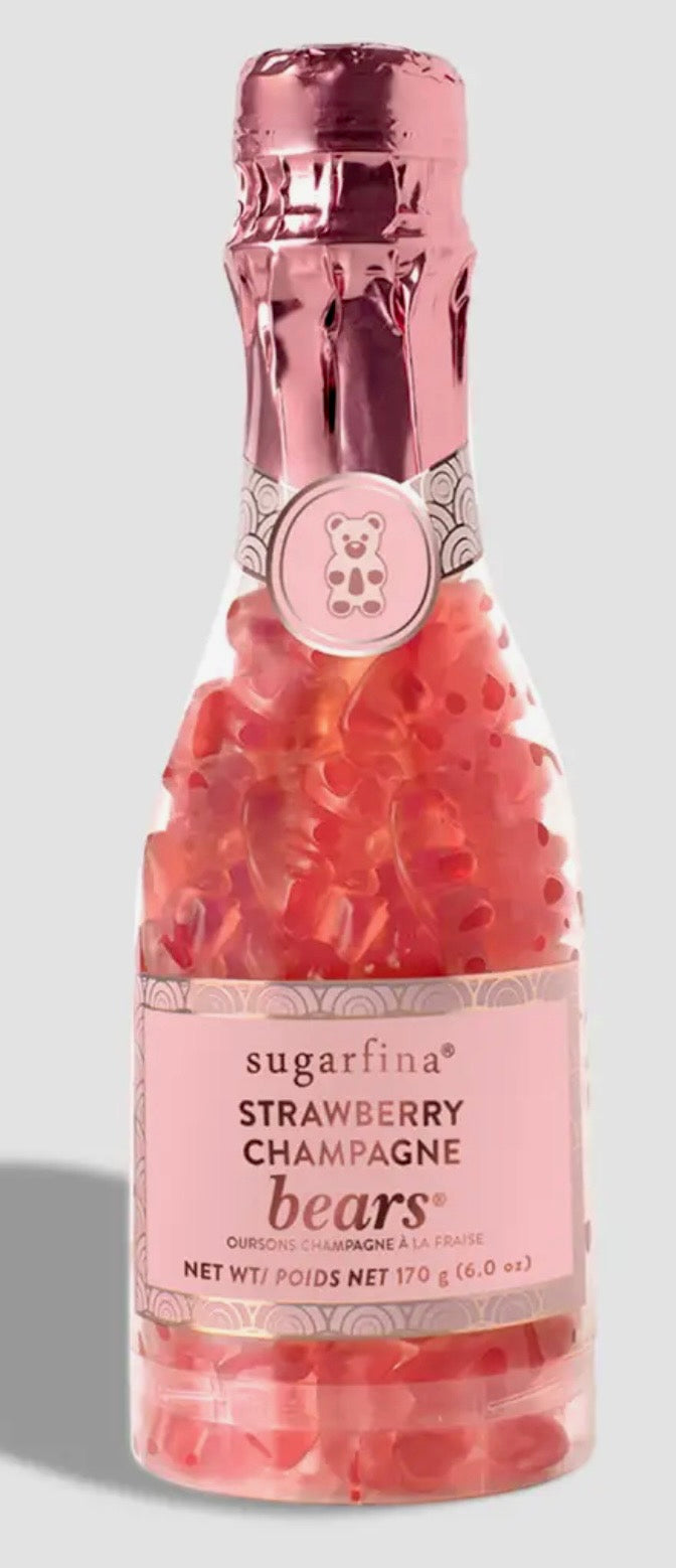 Sugarfina Strawberry Champagne Bears Celebration Bottle