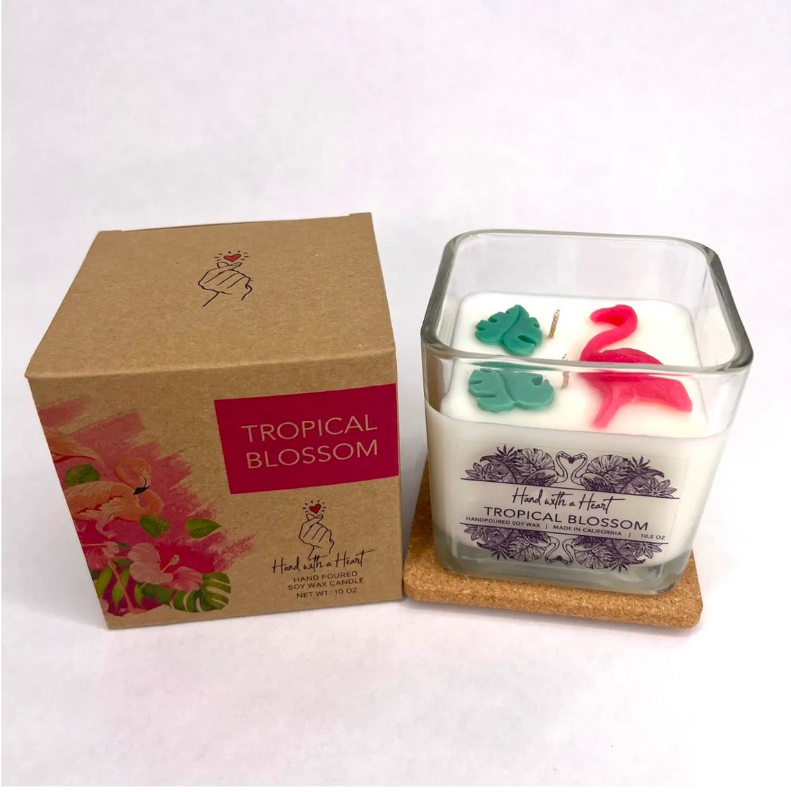 Tropical Blossom Soy Wax Candle