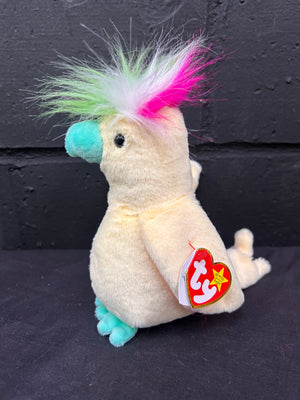 Ty Beanie Baby Pompom the Bird