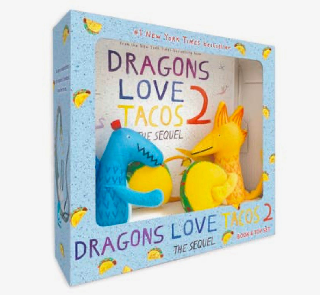 Dragons Love Tacos 2 Book And Toy Set