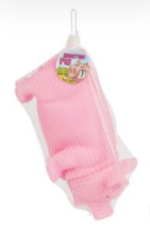 8” Pink Snorting Pig