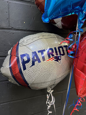 Patriots Small All Mylar Bouquet