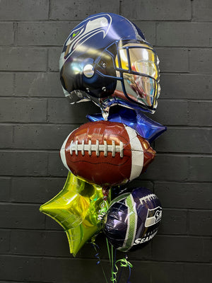 Seahawks Small All Mylar Bouquet