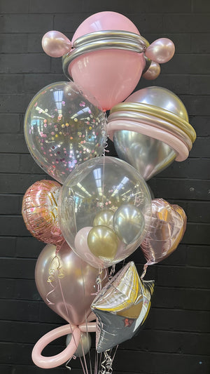 Shimmery Birthday Bouquet