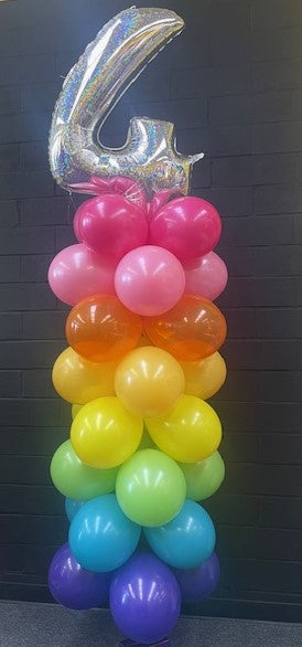 Number Rainbow Column