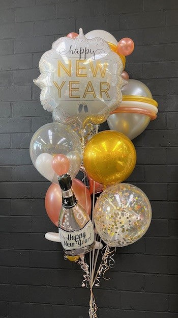 Rose Gold, New Year's Eve Bouquet