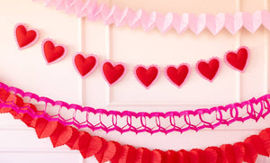 VAL1205 - Triple Heart Tissue Garland