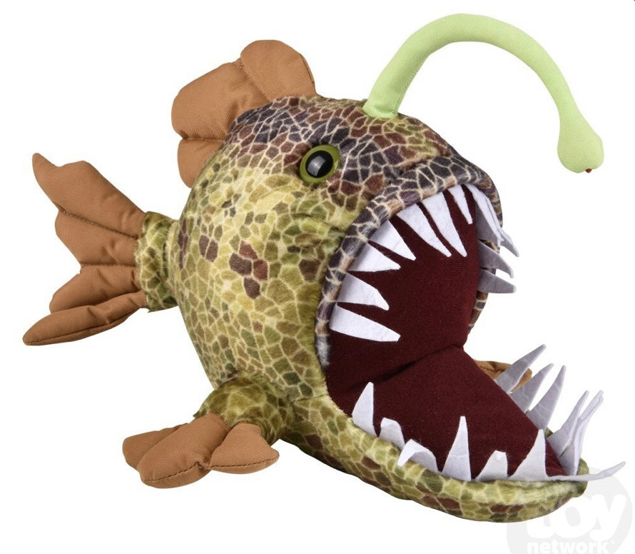 11.5" Animal Den Anglerfish Plush