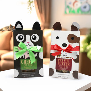 Character Pet Treats – Crunchy Bites: Cheese & Peanut Butter