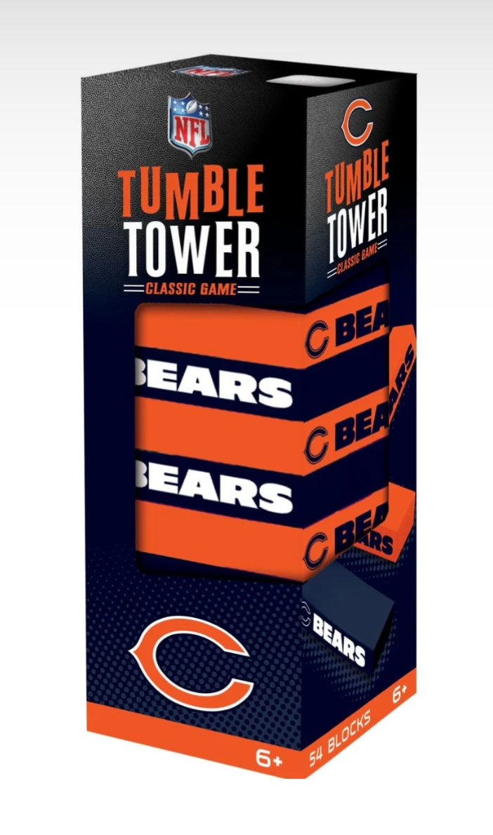 NFL Chicago Bears Tumble Tower Game