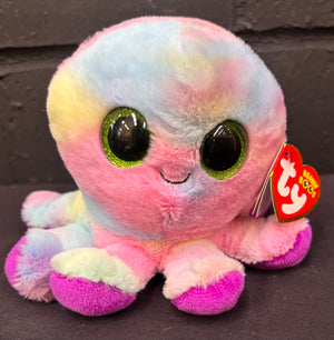 Bubbles the Tie Dyed Octopus Beanie Boo