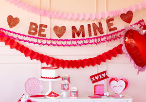 VAL1205 - Triple Heart Tissue Garland