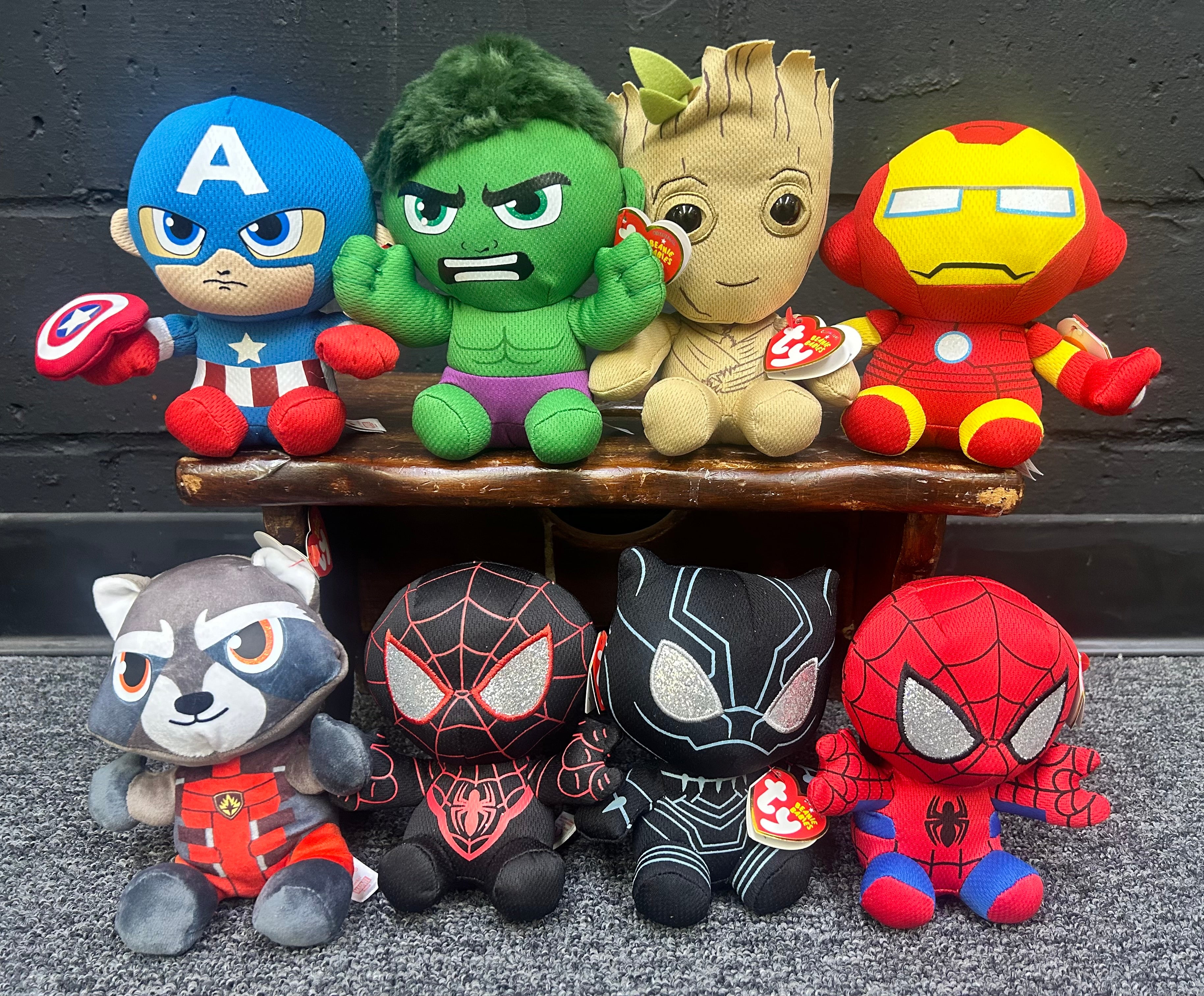 Ty MARVEL Set of 8 Any Occasion Balloons