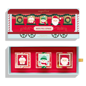 Sugarfina North Pole Express 3 Piece Bento Box