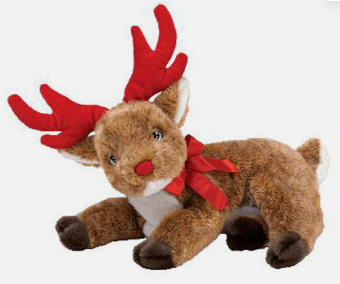 Ty Beanie Buddy Roxie The Reindeer