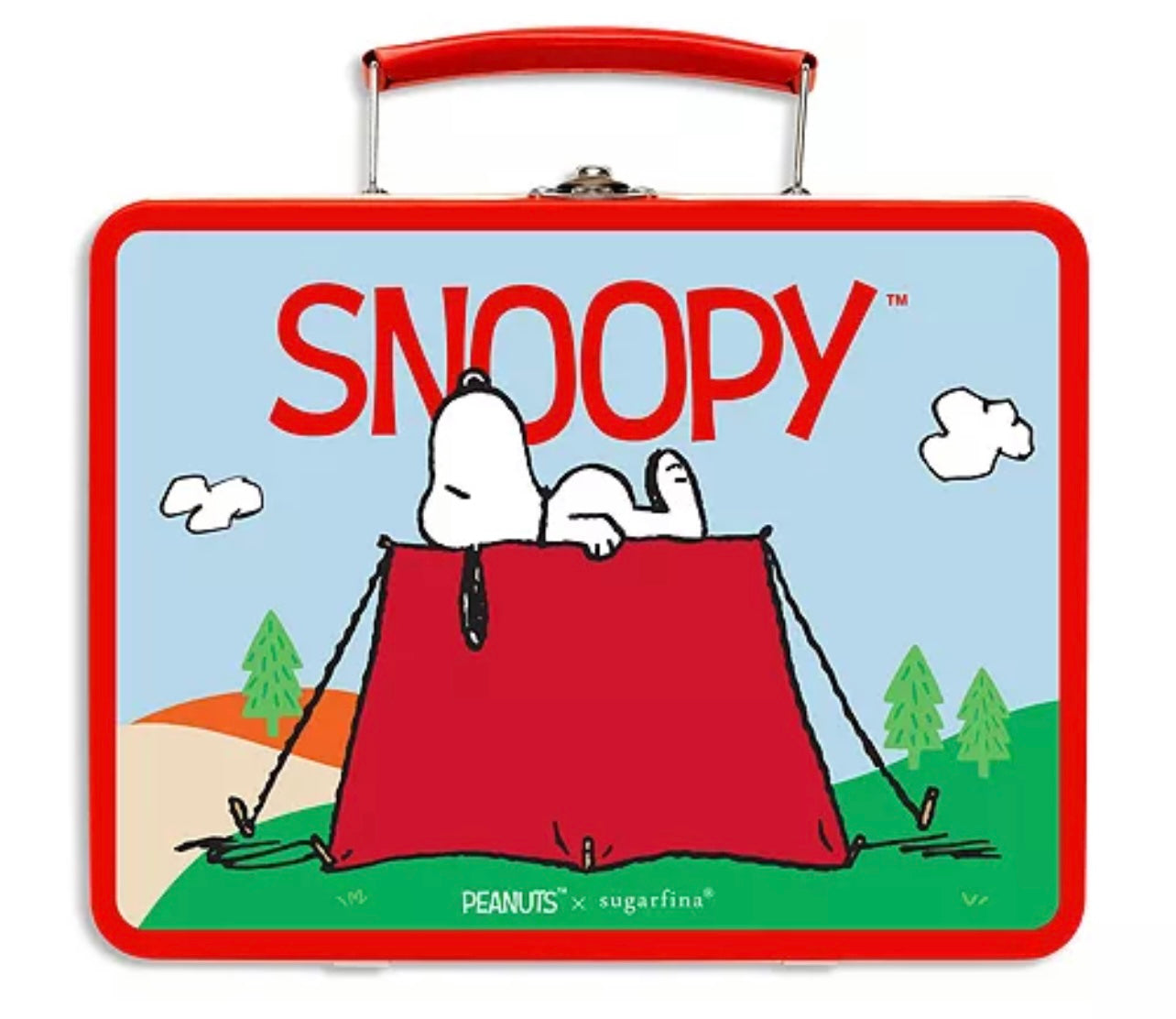 Sugarfina Peanuts 3 Piece Candy Lunchbox