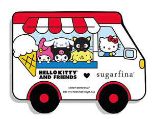 Sugarfina Hello Kitty and Friends 3-Piece Assorted Candy Truck Bento Box