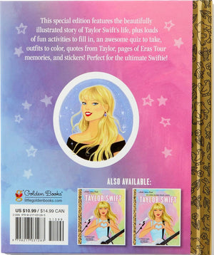 Taylor Swift Ultimate Fan Edition Little Golden Book Biography & 22 Bonus Pages