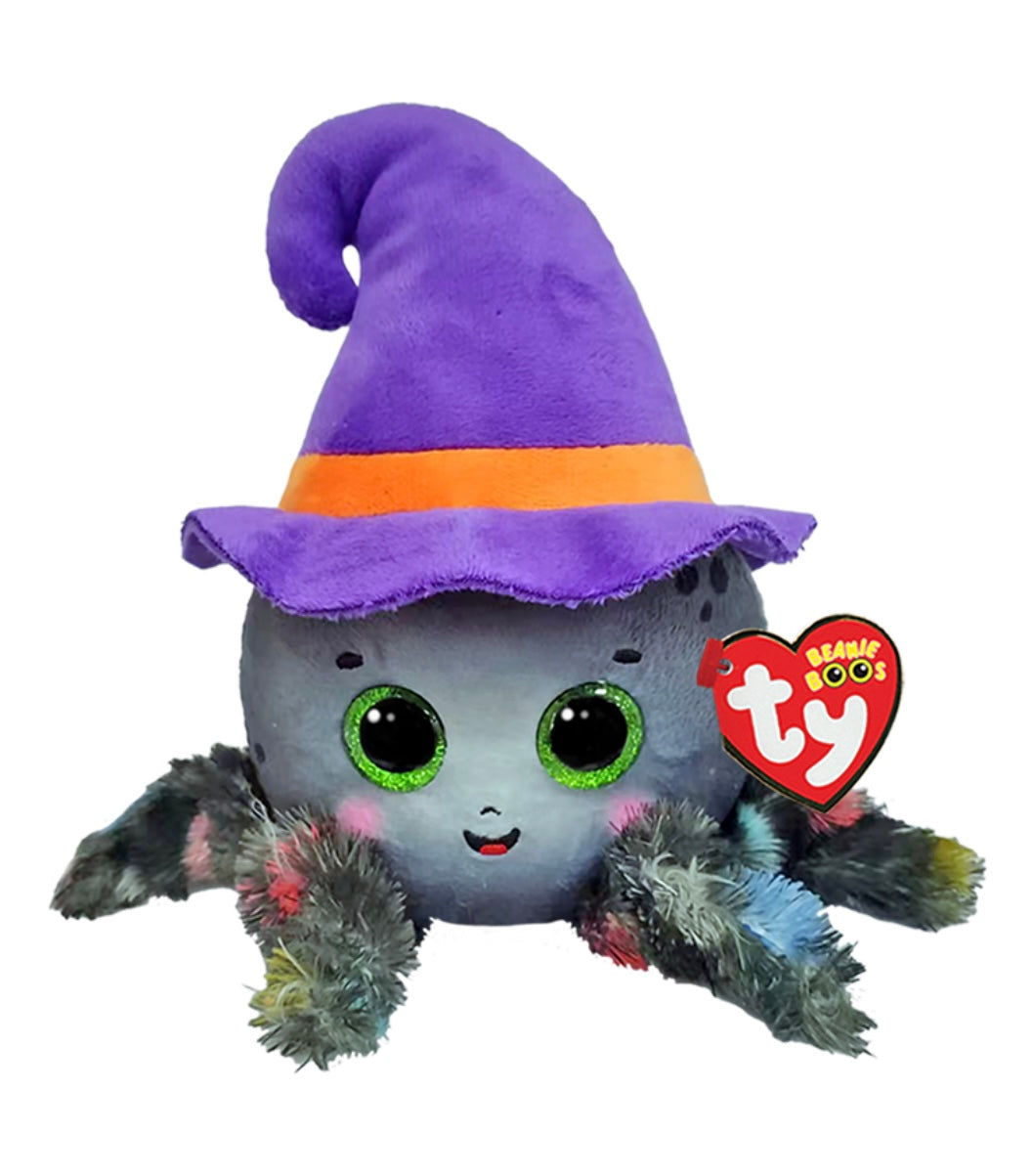 Beanie Boo WEAVER the Halloween Spider Plush