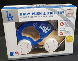 Los Angeles Dodgers Push & Pull Toy