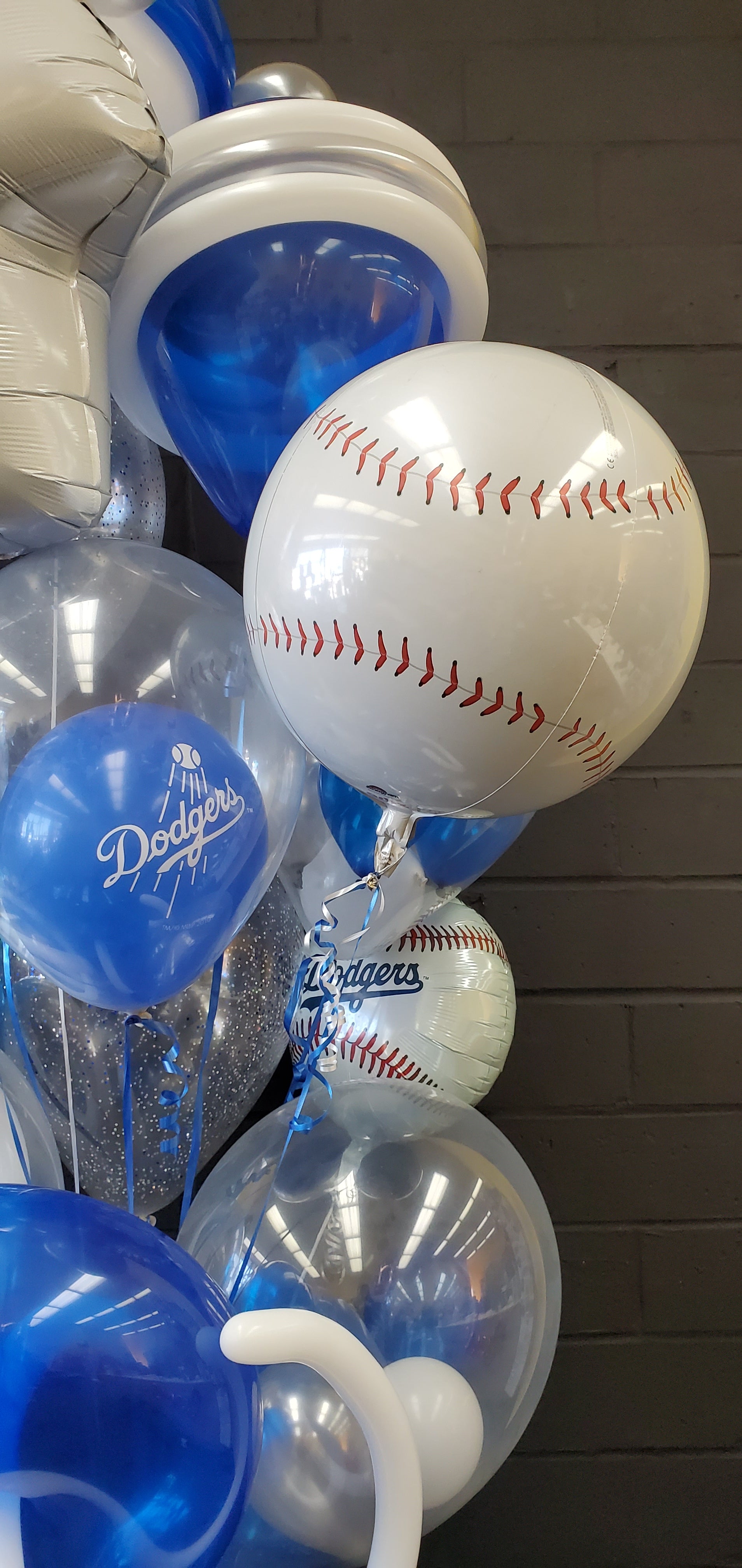 Los Angeles Dodgers Baby Rattle Set - Any Occasion Balloons