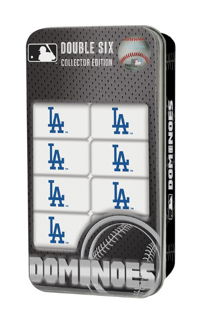LOS ANGELES DODGERS DOMINOES DOUBLE-SIX