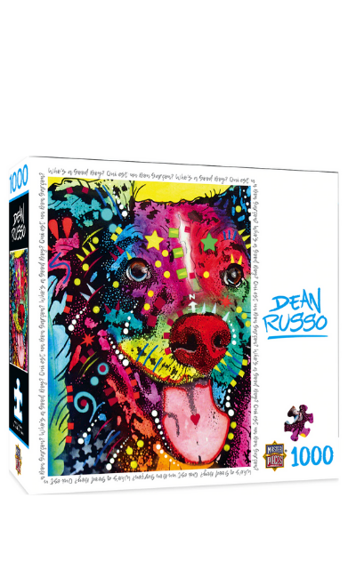 DEAN RUSSO - WHO'S A GOOD BOY? 1000 PIECE JIGSAW PUZZLE