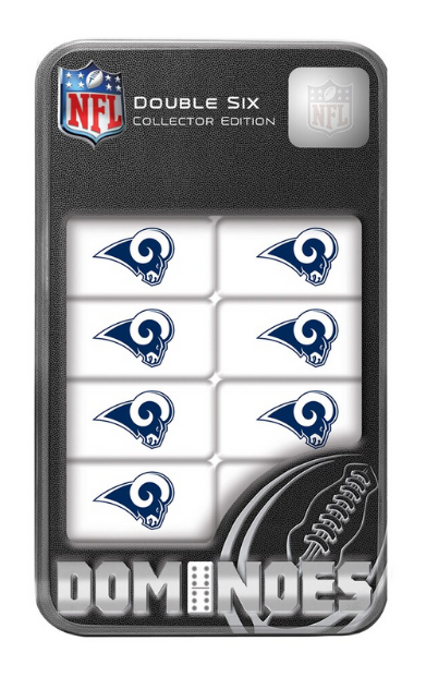 Los Angeles Rams NFL Dominoes Set