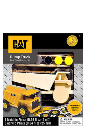 CAT Dump Truck Art Kit