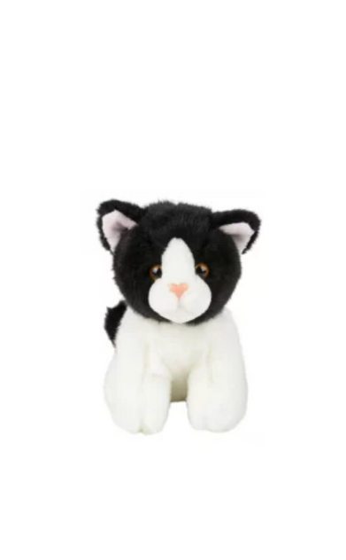 6" Heirloom Treasure Black And White Cat