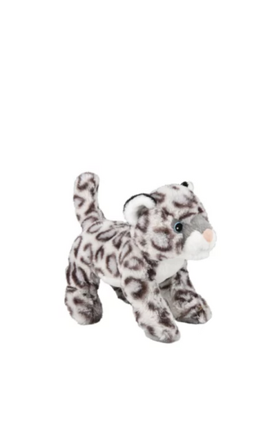 8" Eco Pounce Pal Snow Leopard