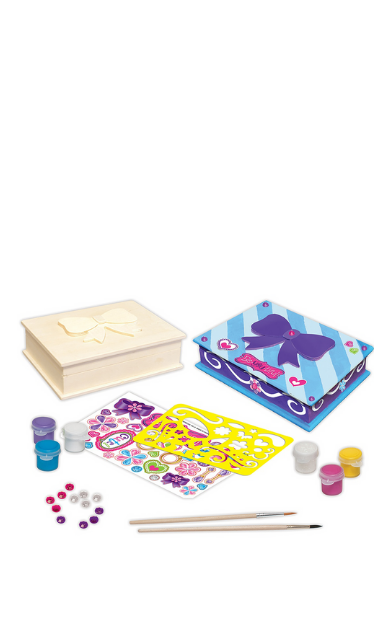 Paint Your Own Jewelry Box