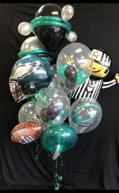 NFL Balloon Bouquet Philadelphia Eagles(12 Balloons) - Balloon