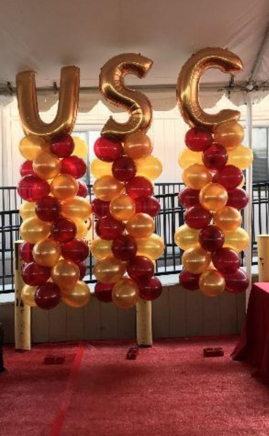 Column with Letter Topper