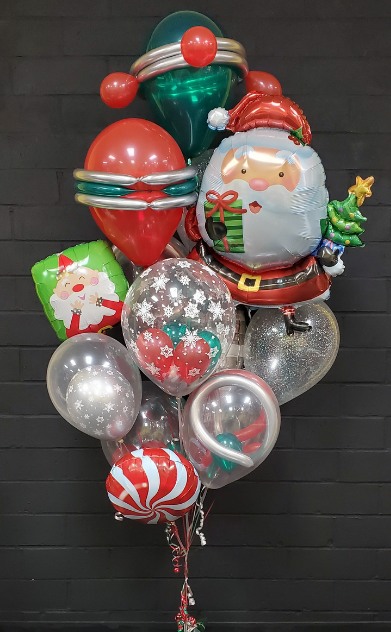 Chrome Santa Bouquet