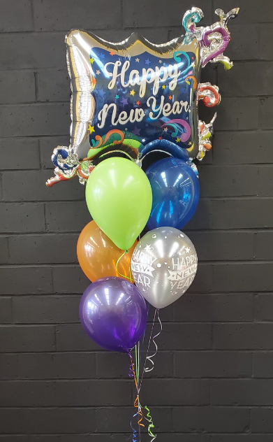 Colorful New Years Centerpiece