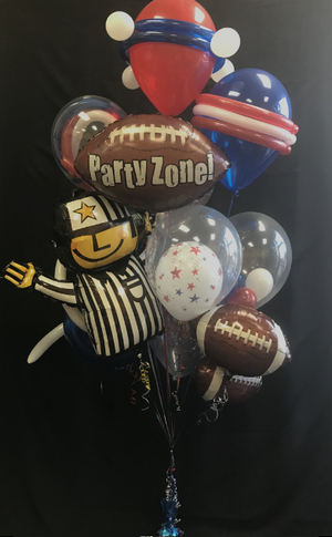 Football Bouquet With Ref
