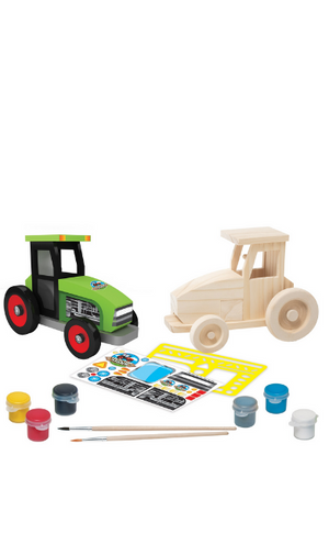 TRACTOR WOOD PAINT KIT