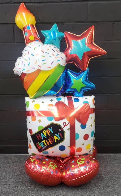 55" Stacked Birthday Icons AirLoonz